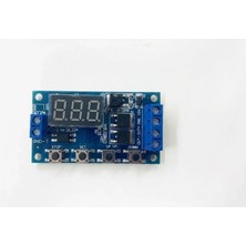 Mucize Dijital Zaman Rölesi / Gecikme Kontrol Kartı (Stop, Set, Up, Down Butonlu)