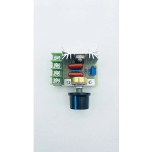 Mucize Ac 220V 2000W Voltaj Regülatörü / Triyak Hız ve Dimmer Kontrol Kartı