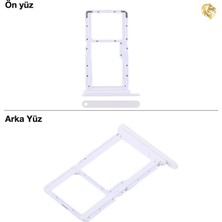 Arsking Xiaomi Redmi Note 13 5g Uyumlu Sim Tepsisi Çiftli Beyaz Çift Hatlı Dual Sim Sim Yeri Sim Kızağı