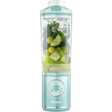 Ninja Blast Max Taşınabilir Blender/smoothie Maker, 570ML, Şarj Edilebilir, Karıştırma Kabı ve Sızdırmaz Kapak, 3 Fonksiyon, Smoothie'ler, Protein Shake'ler, Deniz Bardağı BC251EUMT