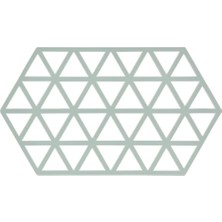 Zone Denmark Üçgenler Silikon Altıgen Büyük Nihale Iskandinav Gökyüzü 24X14X0,9 cm