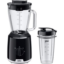 Braun Powerblend 1 - Sürahi Blender 2 Seviye 1,5 L Cam Sürahi Triaction Siyah