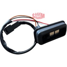 Sagem 400157 Sürgülü Kapı Işık Butonu Kangoo 7700308813