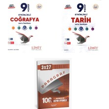 Anla Kazan Yayınları 2027 Limit 9. Sınıf Etkinlikli Maarif Coğrafya + Tarih Soru + Anla Kazan Paragraf Deneme 3'lü Set