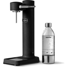 Aarke Modern Mat Siyah Renkte Paslanmaz Çelikten Yapılmış Aarke Carbonator 3 Soda Makinesi