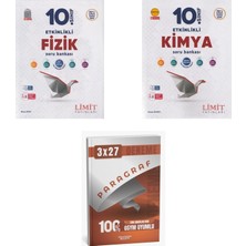 Anla Kazan Yayınları 2027 Limit 10. Sınıf Etkinlikli Fizik + Kimya Soru + Anla Kazan Paragraf Deneme 3'lü Set