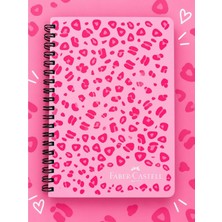 Mutlu Faber Leo Karton Kapaklı Çizgili Defter 100 Yaprak 17*24