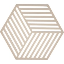 Zone Denmark Silikon Altıgen Nihale Çöl Rengi 16X14X0,9 cm