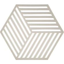 Zone Denmark Silikon Altıgen Nihale Sıcak Gri 16X14X0,9 cm