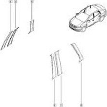 Renault-Mais-Orjinal 8200334288 Sol Arka Kapı Dır.kap 8200334288