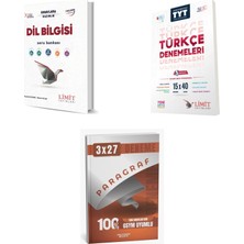 Anla Kazan Yayınları 2027 2027 Limit Tyt Türkçe Dil Bilgisi Soru + 15 x 40 5 Aşamada Yeni Soru Tarzları ile Deneme + Ankapade 3'lü Set