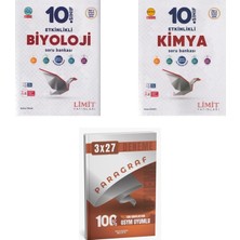 Anla Kazan Yayınları 2027 Limit 10. Sınıf Etkinlikli Biyoloji + Kimya Soru + Anla Kazan Paragraf Deneme 3'lü Set