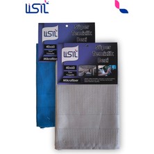 Lisil Mikrofiber Süper Temizlik Bezi | 2 Adet | 40X60 | Tüm Yüzeyler Için