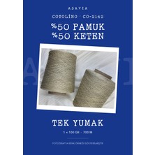 Lana Gatto Cotolino Örgü Ipi %50 Pamuk %50 Keten 100 gr 700 M – CO-2142