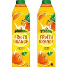 Pfanner Fruıty Orange Meyve Suyu 1 Lt X2