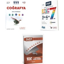 Anla Kazan Yayınları 2027 2027 Limit Tyt Coğrafya + Sosyal Dtcf 7 Gün Bilimler Soru + Anla Kazan Paragraf Deneme 3'lü Set