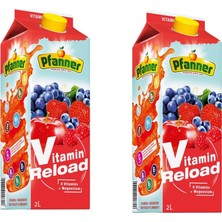 Pfanner Vitamin Reload 2 Lt Meyve Suyu X2