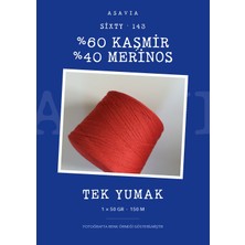 Asavia Sixty %60 Kaşmir %40 Merinos El Örgü Ipi 50 gr 150 M – 143