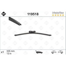 Swf 119518 Vw T Roc Leon Fabia Arka Silecek Supurgesı 335 mm 2GA955427 GKL-295003