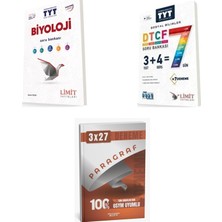 Anla Kazan Yayınları 2027 2027 Limit Tyt Biyoloji + Sosyal Dtcf 7 Gün Bilimler Soru + Anla Kazan Paragraf Deneme 3'lü Set