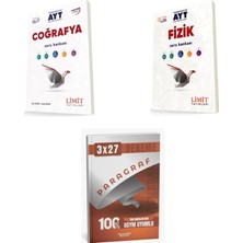 Anla Kazan Yayınları 2027 2027 Limit Ayt Coğrafya + Fizik Soru + Anla Kazan Paragraf Deneme 3'lü Set