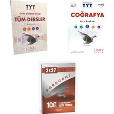 Anla Kazan Yayınları 2027 2027 Limit Tyt Tüm Dersler + Coğrafya Soru + Anla Kazan Paragraf Deneme 3'lü Set