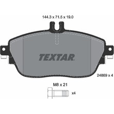 Textar 2486901 Fren Balatası Ön Sport Paket Mercedes W176 246 156 117 Bm 12 > 0084201120