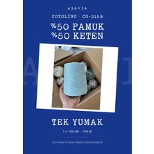 Lana Gatto Cotolino Örgü Ipi %50 Pamuk %50 Keten 100 gr 700 M – CO-2159