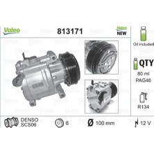 Valeo 813171 Kompresör Fiat Idea Bravo Panda Punto 51747318