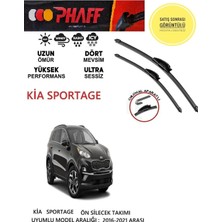 Phaff Kia Sportage 2016-2021 Arası Silecek Takımı Araca Özel Aparat
