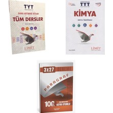 Anla Kazan Yayınları 2027 2027 Limit Tyt Tüm Dersler + Kimya Soru + Anla Kazan Paragraf Deneme 3'lü Set