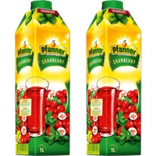 Pfanner Cranberry Meyve Suyu 1 Lt X2