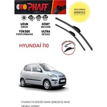Phaff Hyundai I10 Silecek Takımı 10 11 12 Motor Araca Özel Aparat (2008-2015) Arası