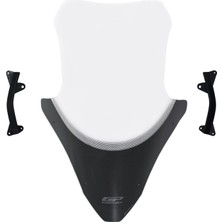 GP Kompozit Honda PCX 125 2021-2024 Uyumlu Ön Cam Şeffaf - 70 cm
