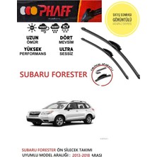 Phaff Subaru Forester 2008-2012 Arası Muz Silecek Takımı Araca Özel (Aparatsız Direk Montaj)