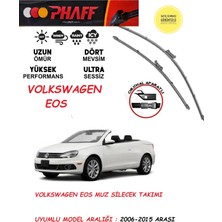 Phaff Volkswagen Eos Muz Muz Silecek Takımı 2006-2015 Arası Araca Özel (Aparatsız Direk Montaj)