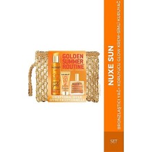 Nuxe Golden Summer Routine Set - Sun Gold SPF30 150 ml + Glow Losyon SPF30 40 ml + Prodigieuse Or 50 ml