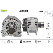 Valeo 439894 Alternatör 14V 140A A1 A3 Q2 Ateca Ibiza Leon Toledo Fabia Karoq Kodiaq Octavia Rapid Y
