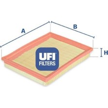 Ufi Ufı 30.168.00 Hava Filtresi Fiesta V 01 08 Fusion 01 12 1.25 -1.4 16V Mazda Iı 03 Mini R50 R52 R53 0