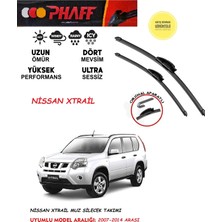 Phaff Nissan Xtrail 2007-2014 Arası Silecek Takımı Araca Özel Aparat