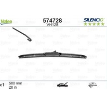 Valeo 574728 Silencio Hibrit VM128 X1 500 mm 642304