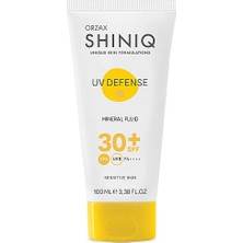Shiniq Uv Defense Mineral Fluid SPF30+ 100 ml