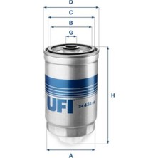 Ufi Ufı 24.434.00 Yakıt Filtresi 190662