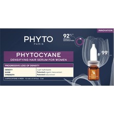 Phyto Phytocyane Kadın Tipi Kronik Saç Dökülmesi Karşıtı Bakım 12 x 5 ml