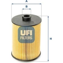 Ufi Ufı 25.089.00 Yağ Filtresi 958.107.222.10