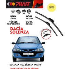 Phaff Dacia Solenza Silgeç Takımı Araca Özel (Aparatsız Direk Montaj) (2003-2005) Arası