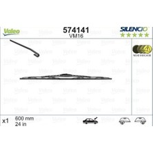 Valeo 574141 Silecek Supurgesı 600MM Scenic St Transit Yt 2D0955427