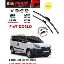 Phaff Doblo Silecek Takımı 14 13 16 19 Uyumlu Motor Araca Özel Aparat (2000-2009) Arası
