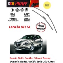 Phaff Lancia Delta Ön Muz Silecek Takımı 2008-2014 Arası Araca Özel Aparat