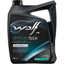 Wolfpar 8332715 Wolf Motor Yağı Officialtech 0W20 Ms V 5l